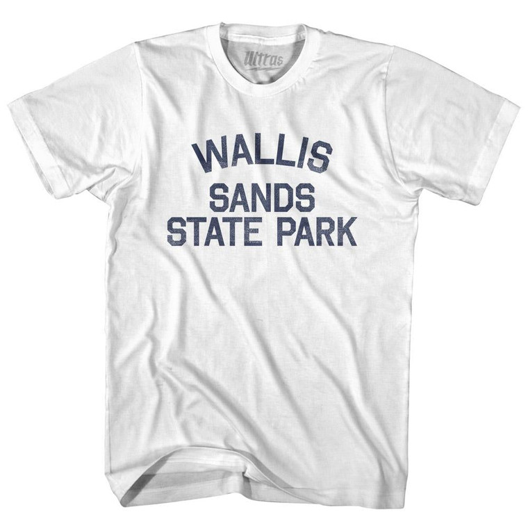 New Hampshire Wallis Sands State Beach Youth Cotton Vintage T-shirt - White