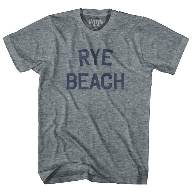 New Hampshire Rye Beach Youth Tri-Blend Vintage T-shirt - Athletic Grey