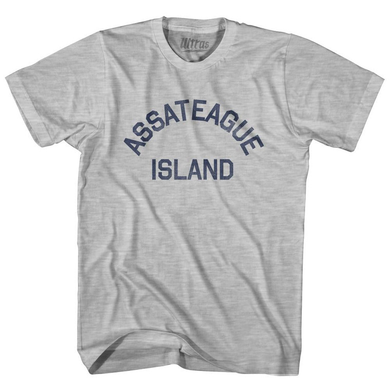 Maryland Assateague Island Youth Cotton Vintage T-shirt - Grey Heather
