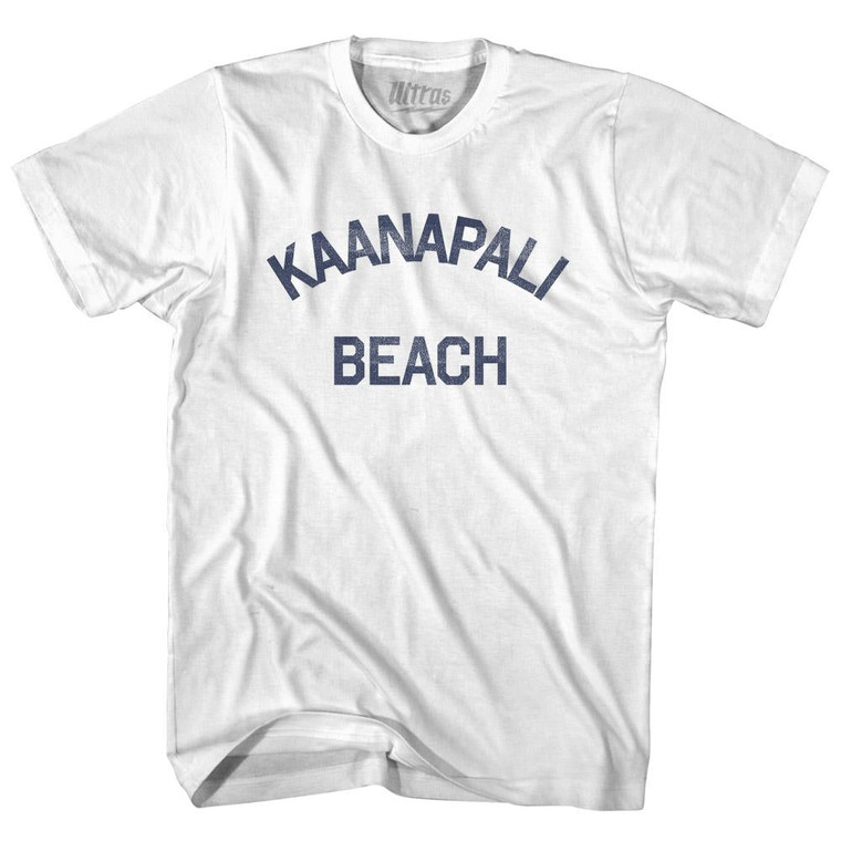 Hawaii Kaanapali Beach Youth Cotton Vintage T-shirt - White