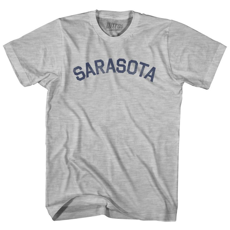 Florida Sarasota Youth Cotton Vintage T-shirt - Grey Heather