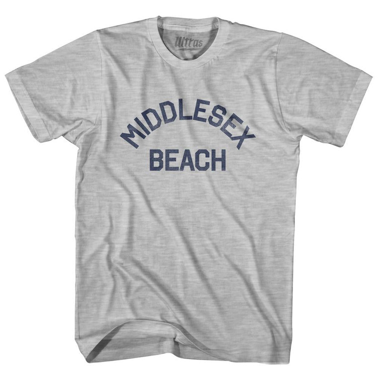 Delaware Middlesex Beach Womens Cotton Junior Cut Vintage T-shirt - Grey Heather