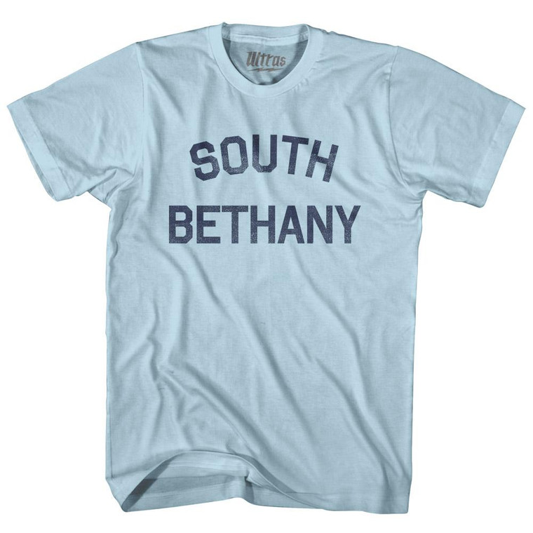 Delaware South Bethany Adult Cotton Vintage T-shirt - Light Blue