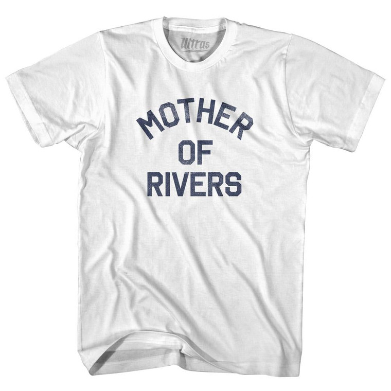 New Hampshire Mother of Rivers Nickname Youth Cotton T-shirt - White