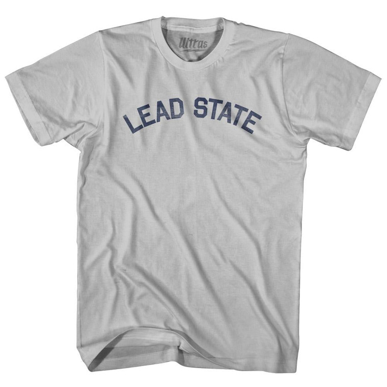 Missouri Lead State Nickname Adult Cotton T-shirt - Cool Grey