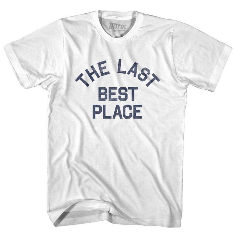 Montana The Last Best Place Nickname Adult Cotton T-shirt - White