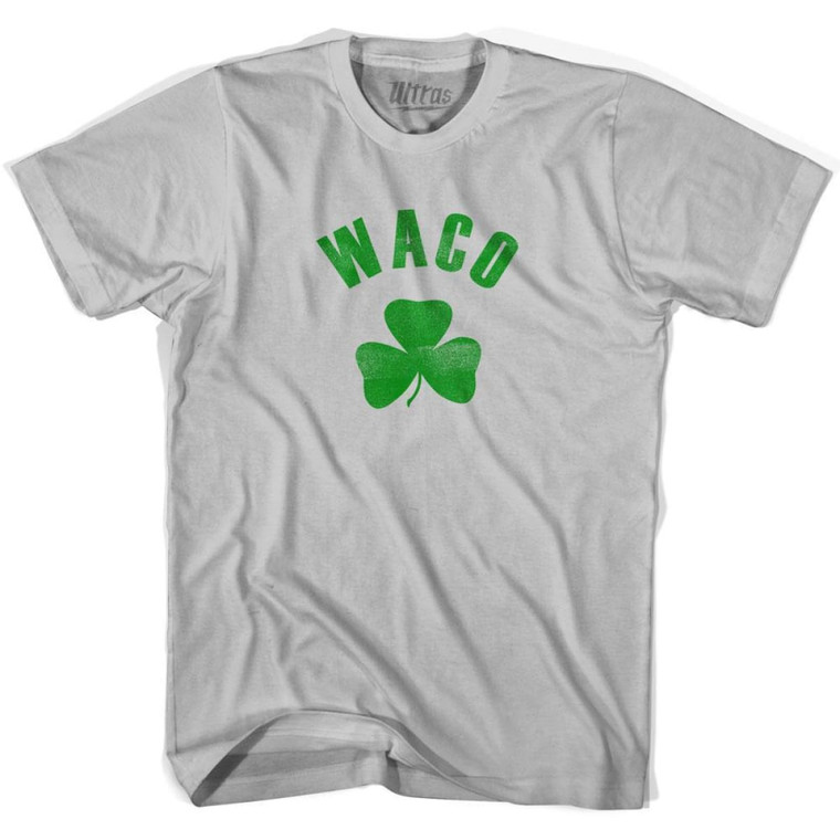Waco Shamrock Cotton T-shirt - Cool Grey