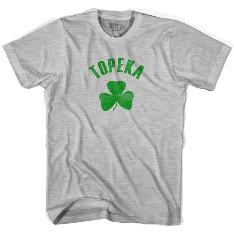 Topeka Shamrock Cotton T-shirt - Grey Heather