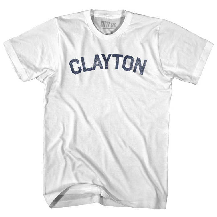 CLAYTON Youth Cotton T-shirt - White