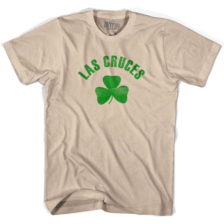 Las Cruces Shamrock Cotton T-shirt - Creme