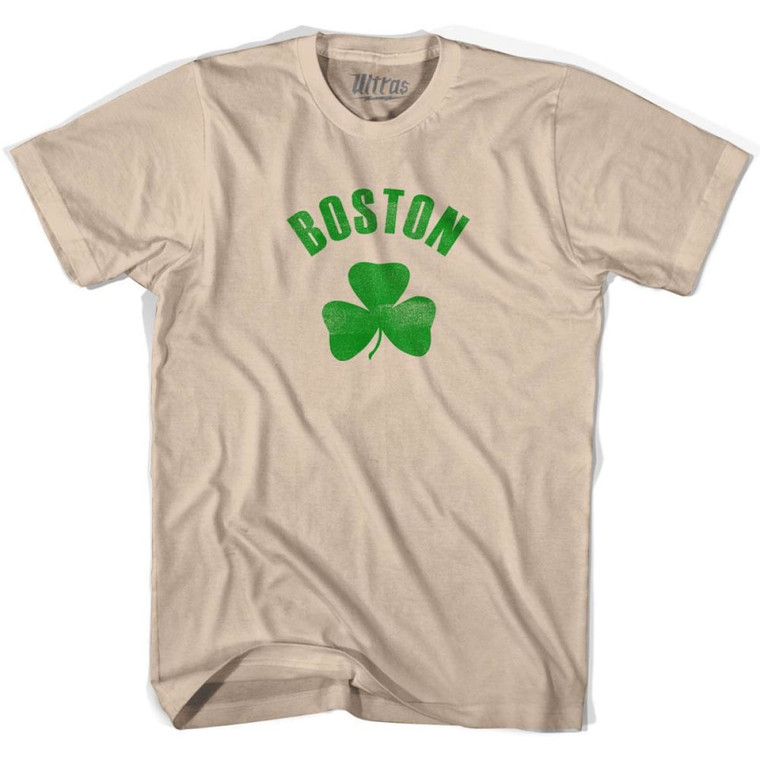 Boston Shamrock Cotton T-shirt - Creme