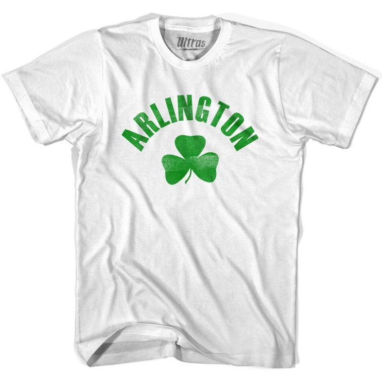 Arlington Shamrock Youth Cotton T-shirt - White