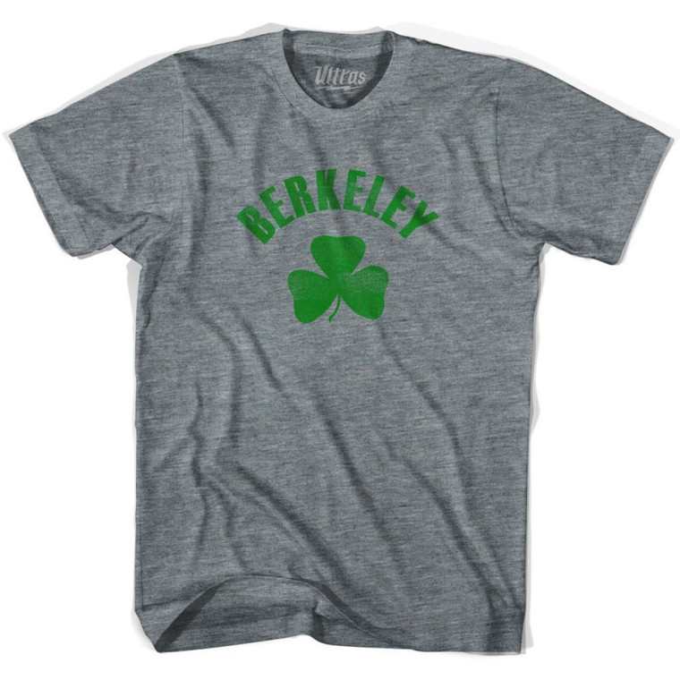 Berkeley Shamrock Youth Tri-Blend T-shirt - Athletic Grey
