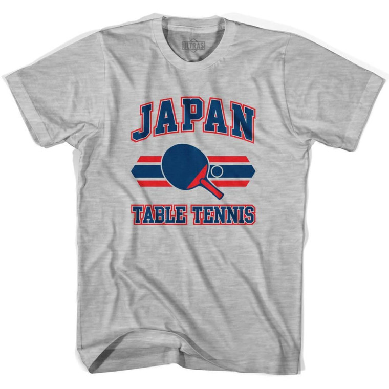 Japan Table Tennis Youth  Cotton T-shirt - Grey Heather