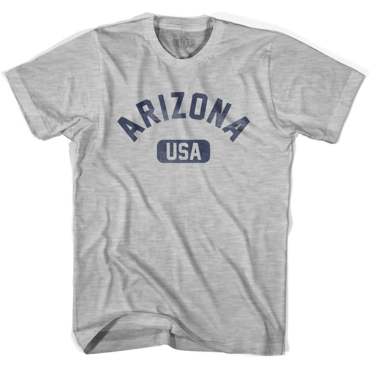 Arizona USA Womens Cotton T-shirt - Grey Heather