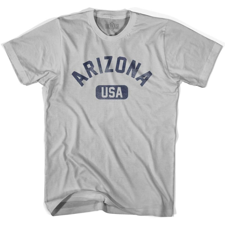 Arizona USA Adult Cotton T-shirt - Cool Grey