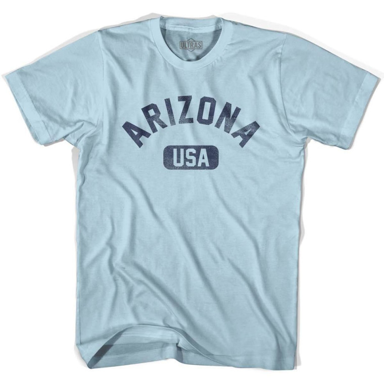 Arizona USA Adult Cotton T-shirt - Light Blue