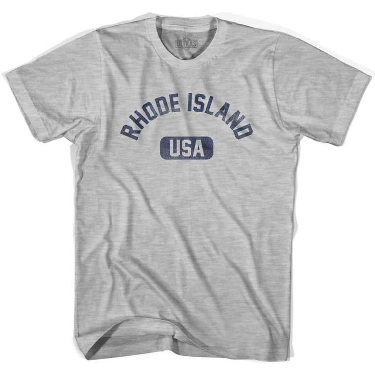 Rhode USA Youth Cotton T-shirt - Grey Heather