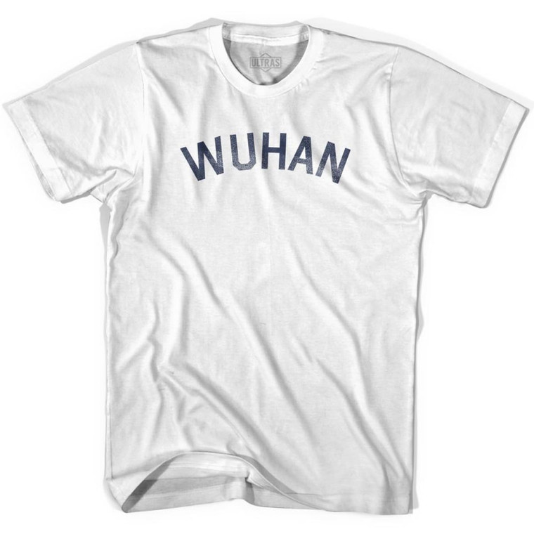 Wuhan Vintage Youth Cotton T-shirt - White