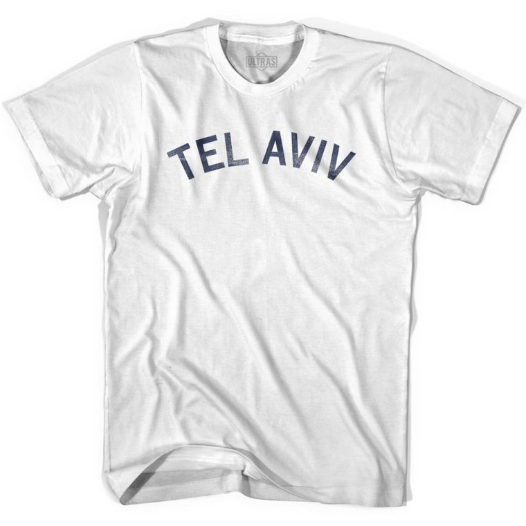 Tel Aviv Vintage Youth Cotton T-shirt - White
