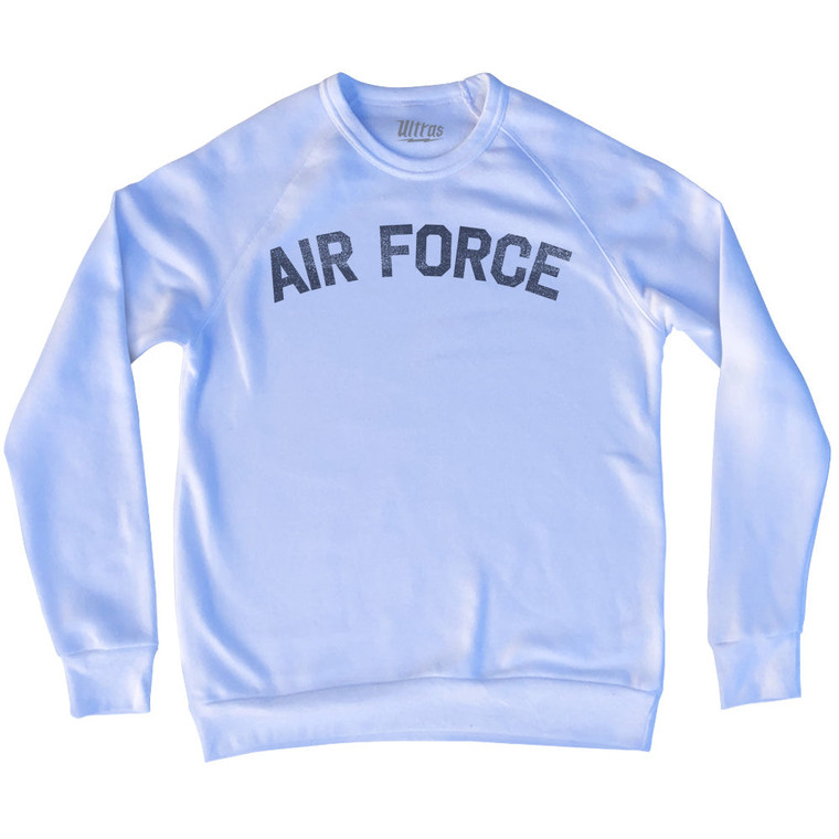 Air Force Adult Tri-Blend Sweatshirt - White