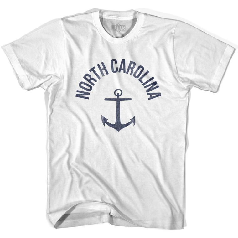 North Carolina State Anchor Home Cotton Youth T-shirt - White