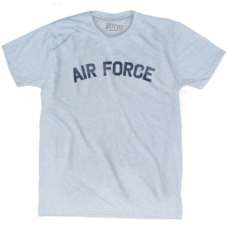Air Force Adult Tri-Blend T-shirt - Athletic White