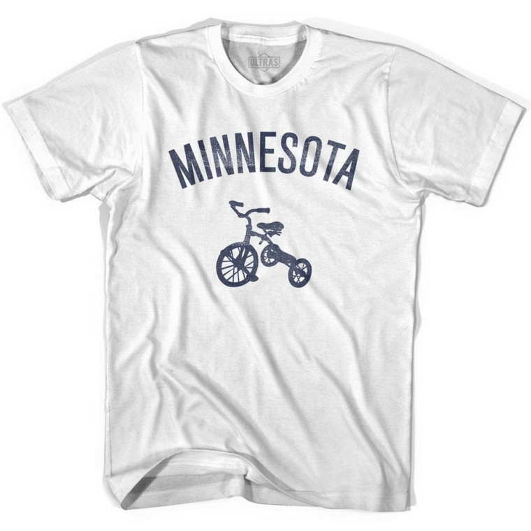 Minnesota State Tricycle Youth Cotton T-shirt - White