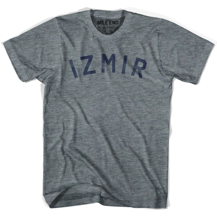Izmir Vintage T-shirt-Adult - Athletic Grey