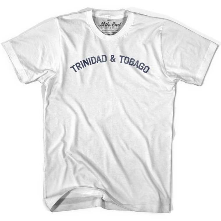 Trinidad & Tobago Vintage T-shirt-Adult - Grey Heather