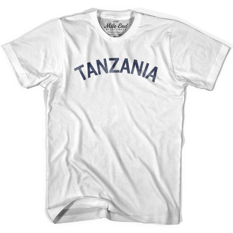 Tanzania Vintage T-shirt-Adult - Grey Heather