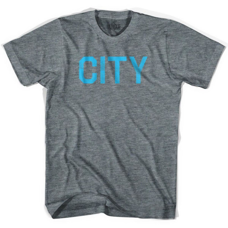 Ultras City Soccer T-shirt - Athletic Grey