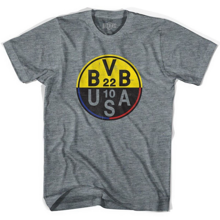 Ultras Dortmund X USA Pulisic Soccer T-shirt - Athletic Grey