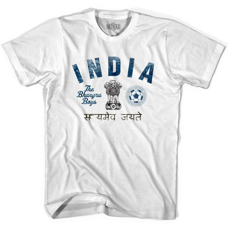 Ultras India Soccer T-shirt - White