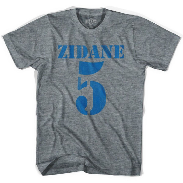 Ultras Zidane 5 Soccer T-shirt - Athletic Grey