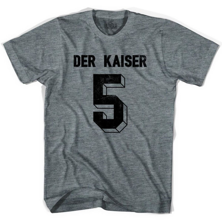 Ultras Der Kaiser 5 Soccer T-shirt - Athletic Grey
