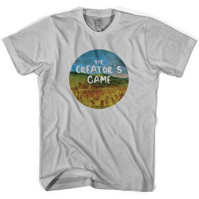 The Creator's Game Lacrosse T-shirt - Cool Grey