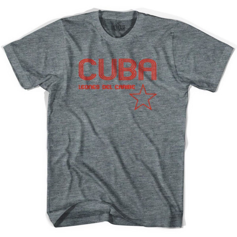 Ultras Cuba Soccer T-shirt-Athletic Grey