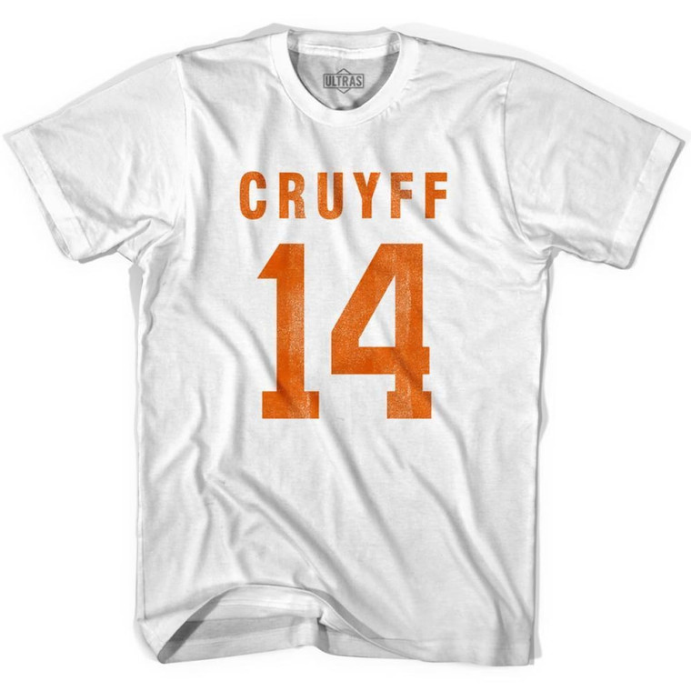 Ultras Cruyff 14 Soccer T-shirt-White