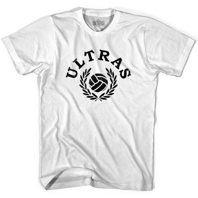 Ultras Ball and Laurel Soccer T-shirt - White