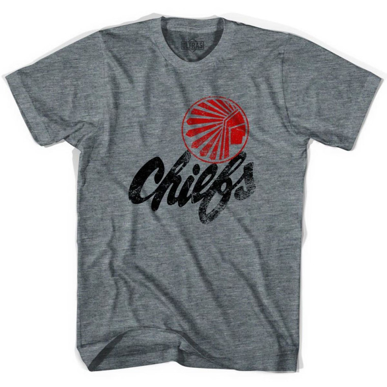 Ultras Atlanta Chiefs 1967 Soccer Ultras Soccer T-shirt - Athletic Grey