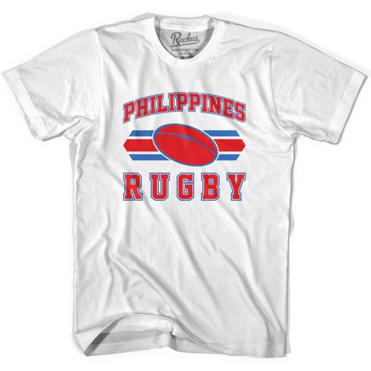 Philippines 90's Rugby Ball T-shirt - White