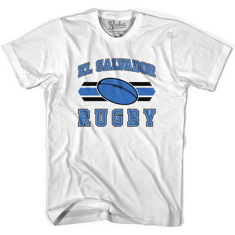 El Salvador 90's Rugby Ball T-shirt - White