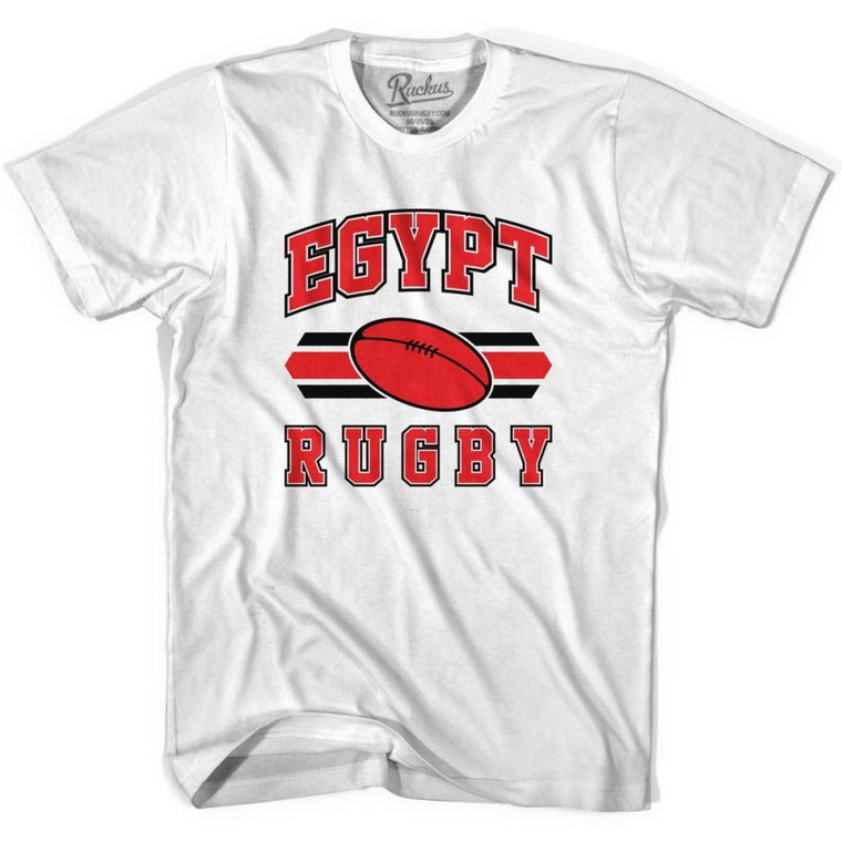 Egypt 90's Rugby Ball T-shirt - White