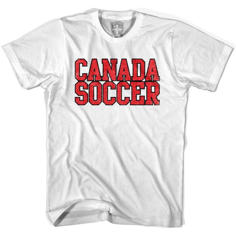 Canada Soccer Nations World Cup T-shirt - White