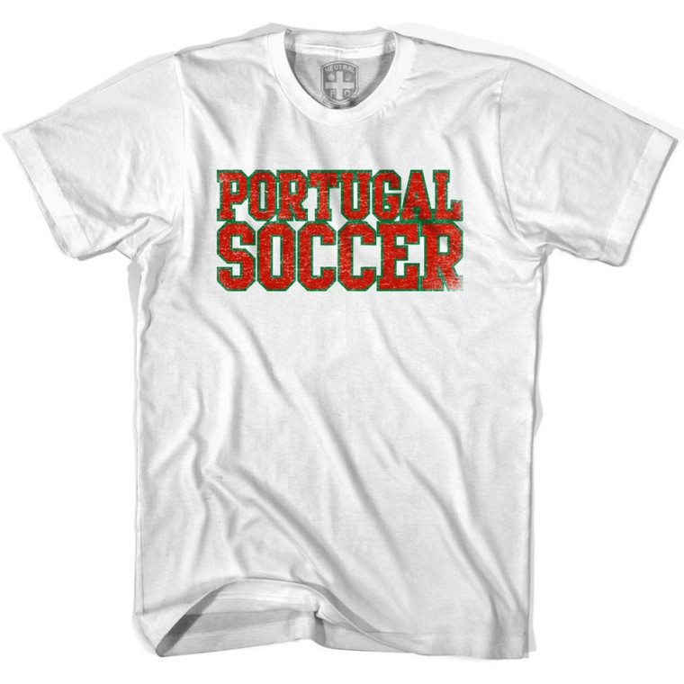 Portugal Soccer Nations World Cup T-shirt - White
