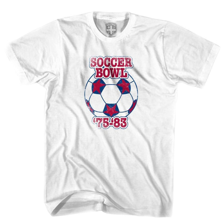 Soccer Bowl North American Soccer T-shirt - White