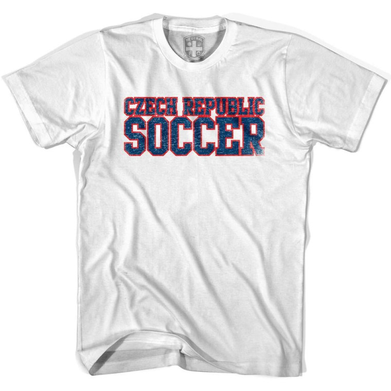 Czech Republic Soccer Nations World Cup T-shirt - White