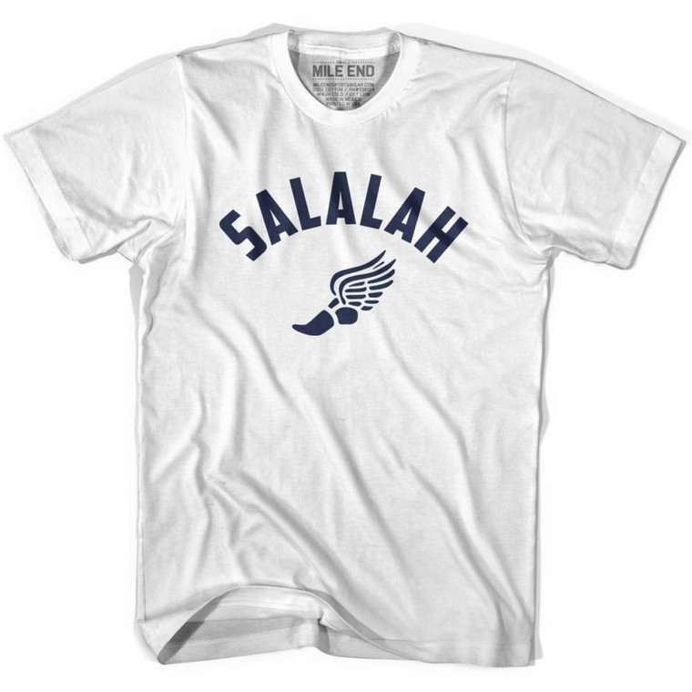 Salalah Running Winged Foot Track T-shirt - White