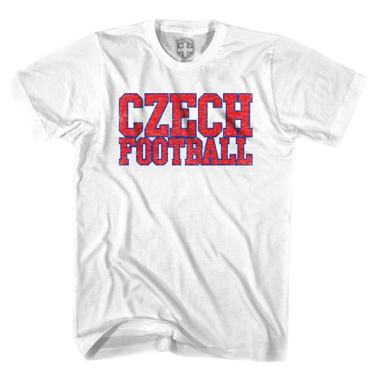 Czech Football Country T-shirt - White